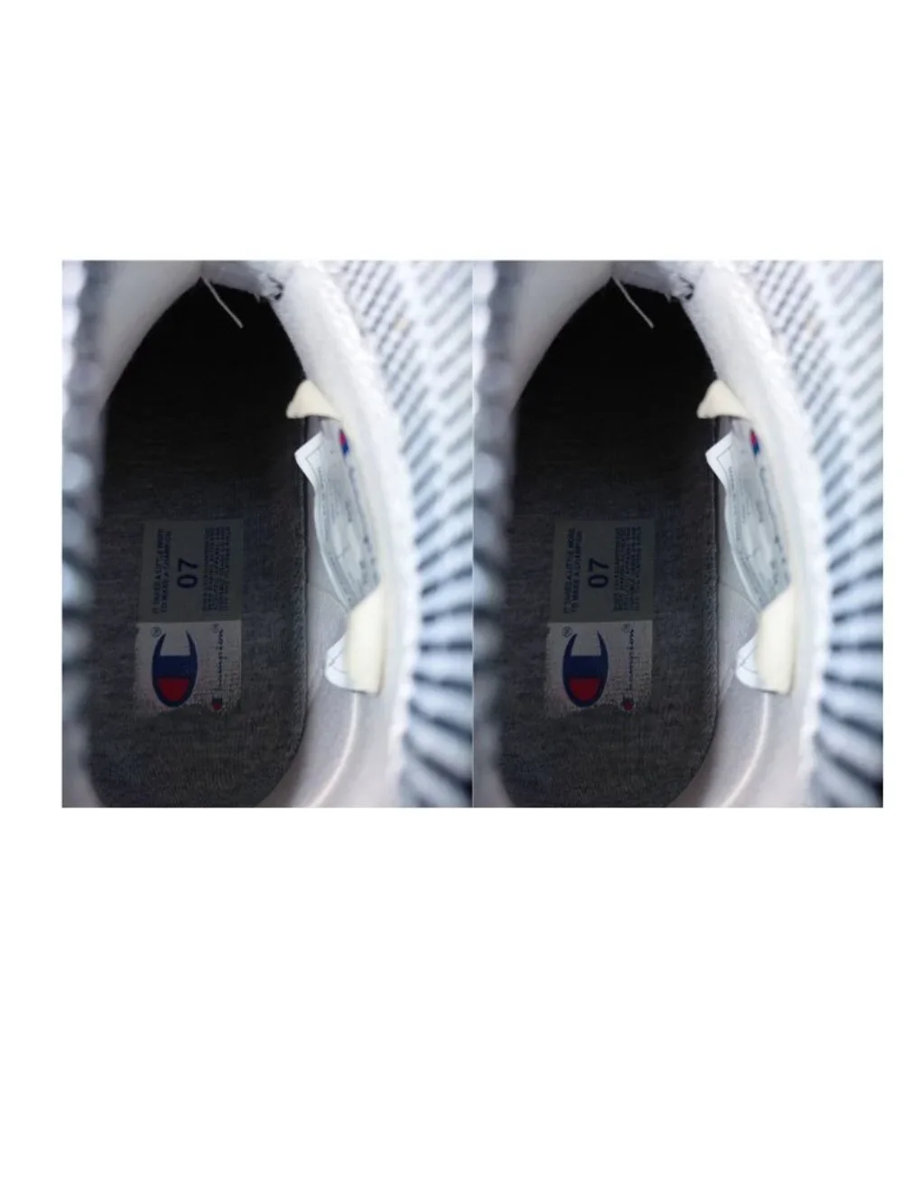 Champion Rally Crossover High-Top Slip-on Sneakers Black/White Size 7Y